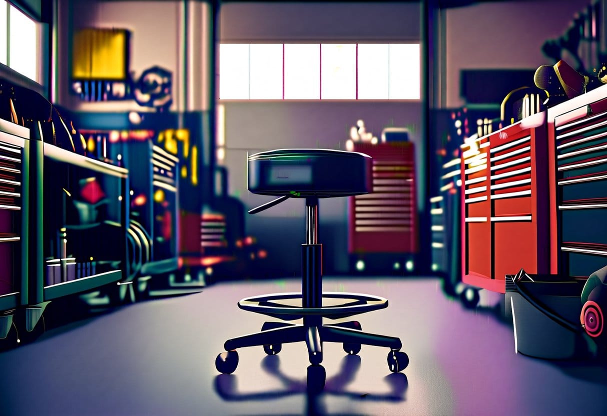 Read more about the article Heavy Duty Rolling Stool: Essential Workshop Seating Solution